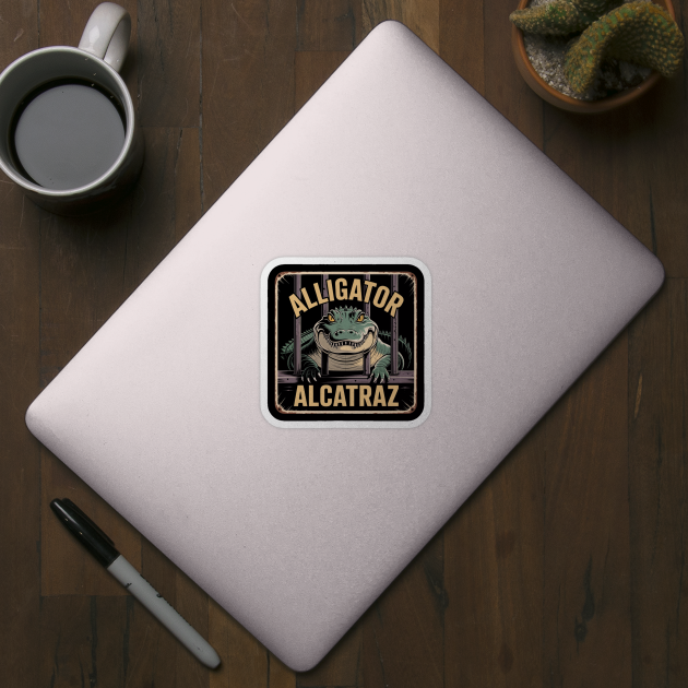 Alligator-Alcatraz by Creatifly Graphic Tees